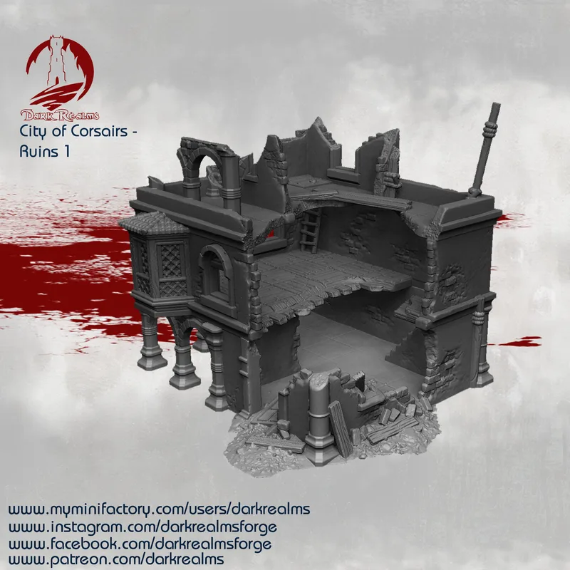 City of Corsairs Building 1 Ruins