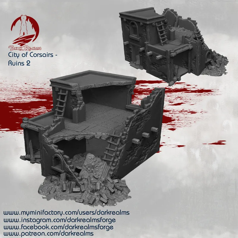 City of Corsairs Building 2 Ruins