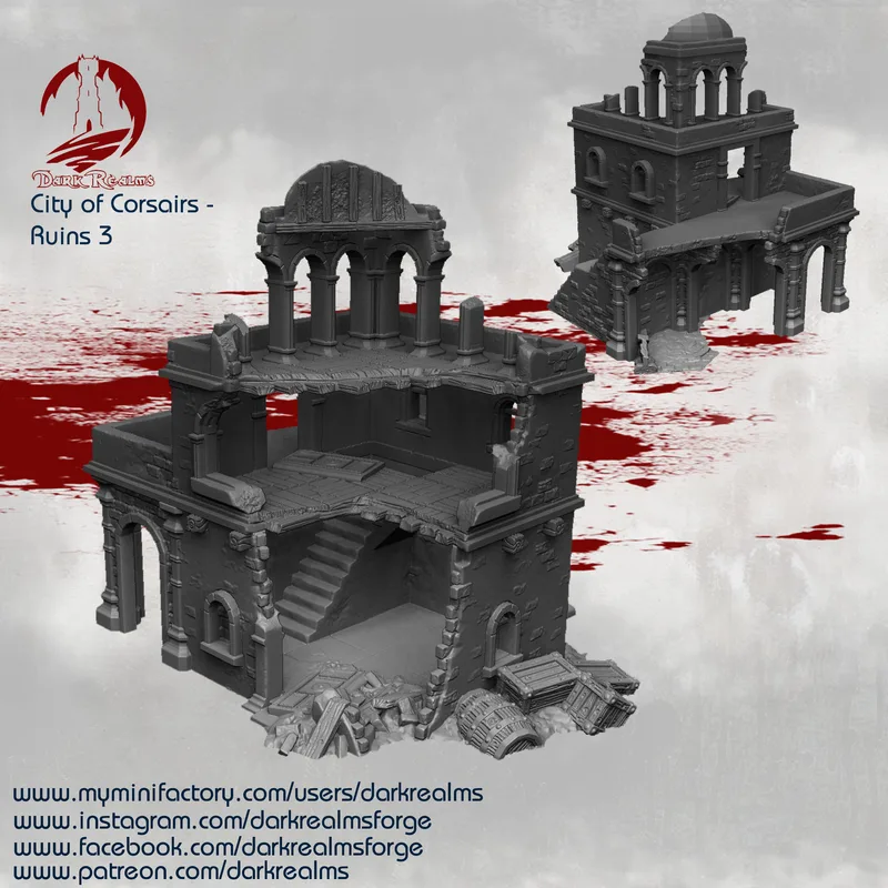 City of Corsairs Building 3 Ruins