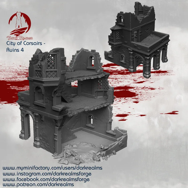 City of Corsairs Building 4 Ruins