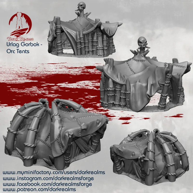 Urlag Gorbok - Orc Tents