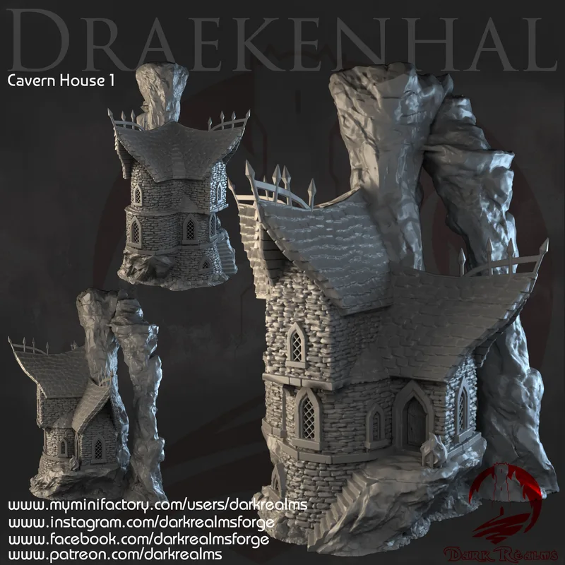 Draekenhal House 1 10mm