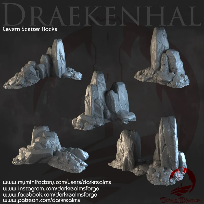 Draekenhal Scatter rocks 10mm