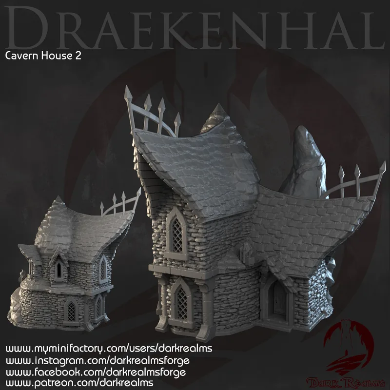 Draekenhal Caverns House 2