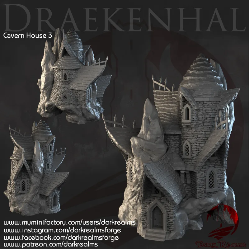 Draekenhal Caverns House 3
