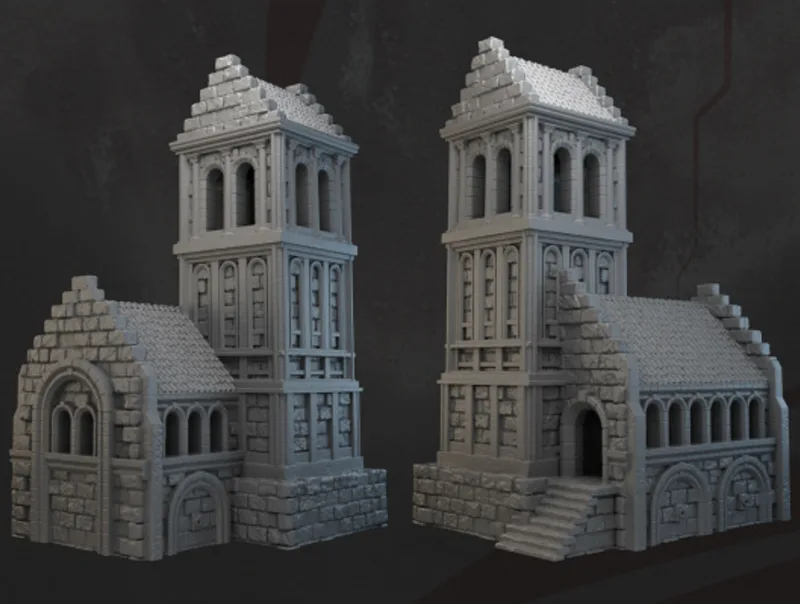 Arkenfel Ivory Citadel Building 1V3 10mm