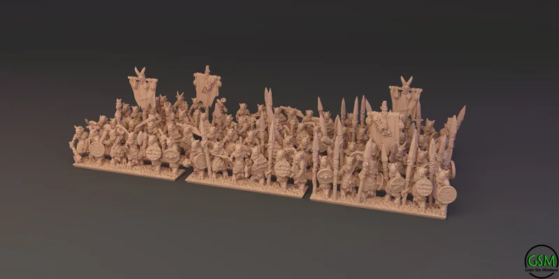 Beast Herd Unit 10mm Scale