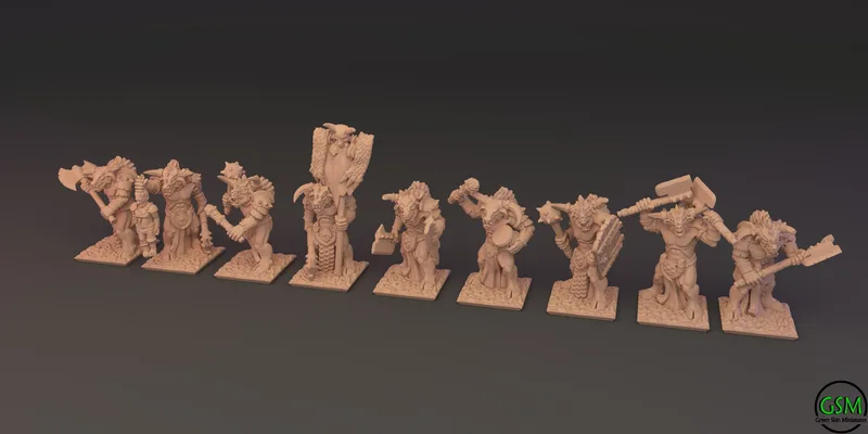 Minotaur Unit 10mm Scale