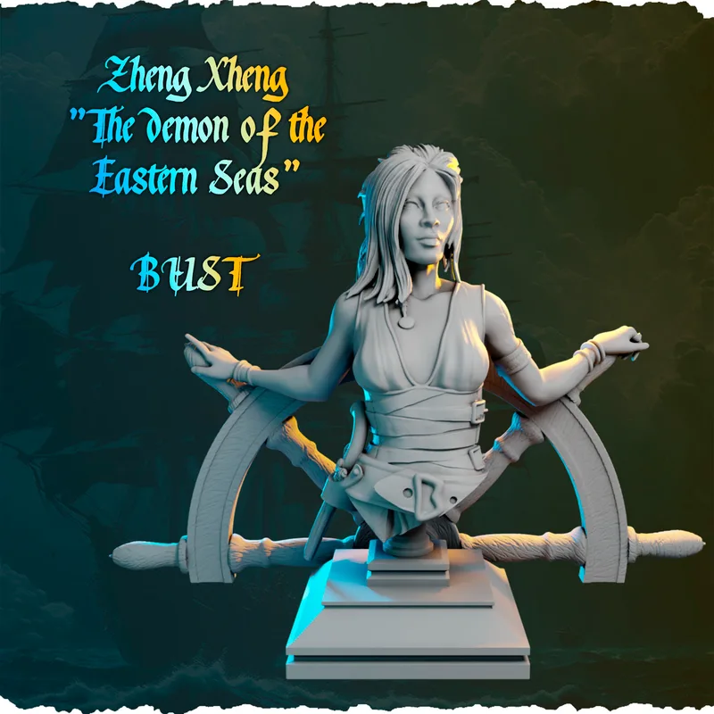 Zheng Xheng bust