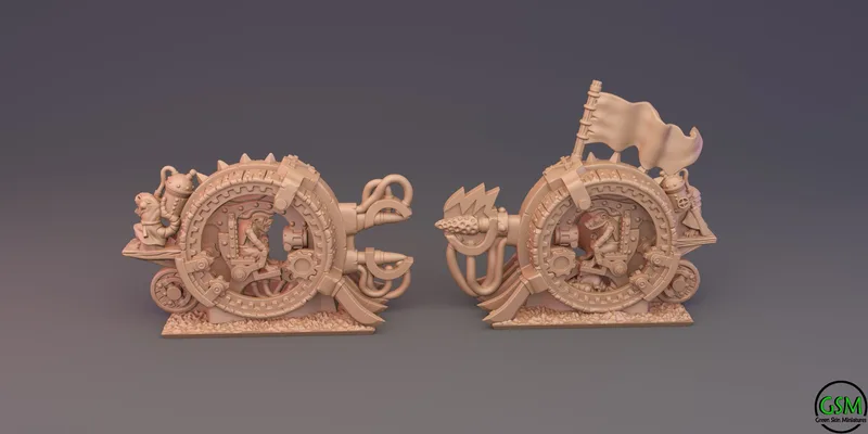 Ratmen Doom Wheel 10mm Scale