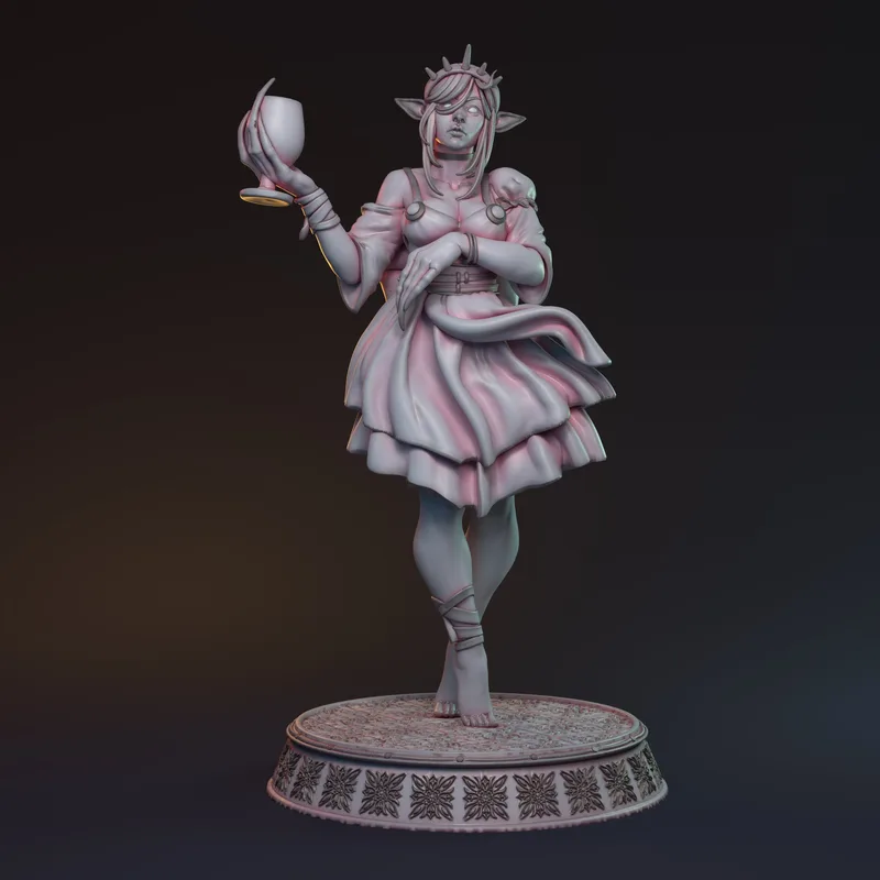 Vampire Mina miniature