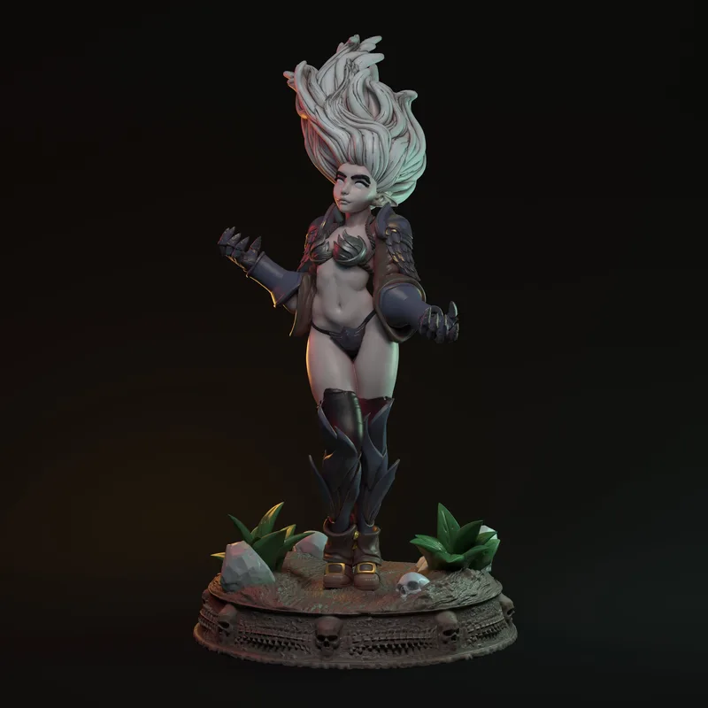 Vampire Alvira miniature