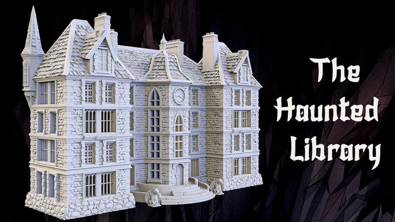 Haunted Library 28mm