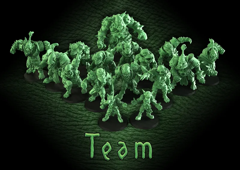 Fantasy Football Orc Team