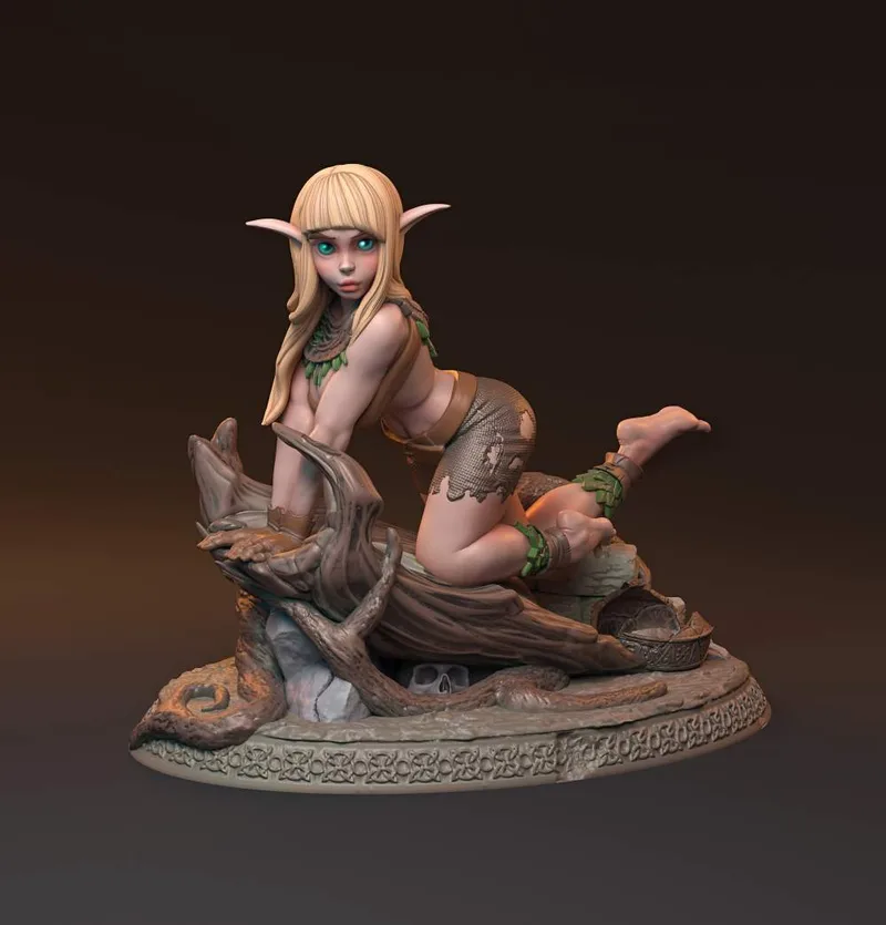 Elf Tiona miniature
