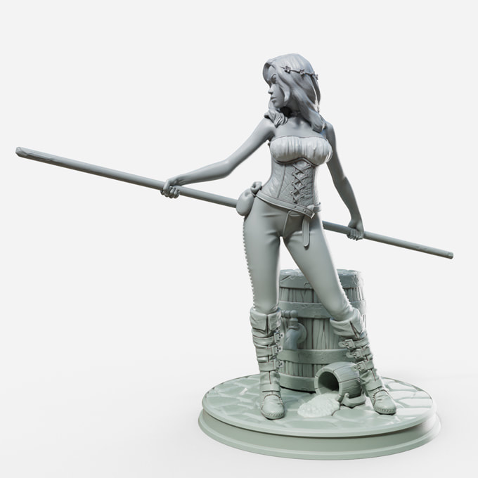Jalissa Pole miniature
