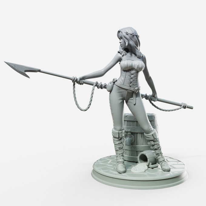 Jalissa Fishing Spear miniature