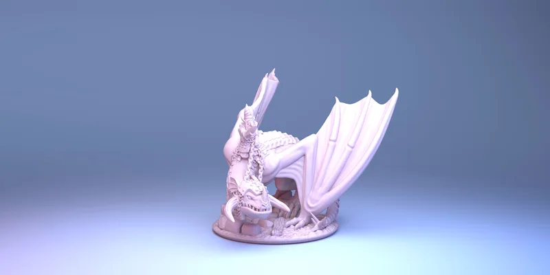 Goblin Wyvern Leaders in 10mm scale