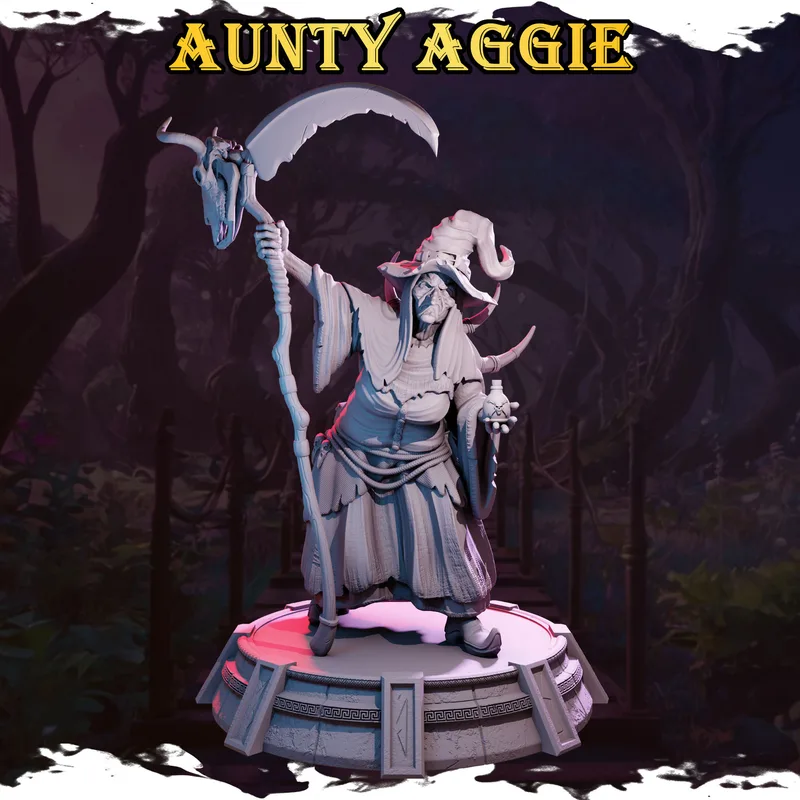 Aunty Aggie miniature