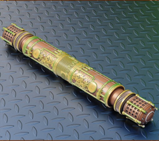 Steampunk Game mat tube