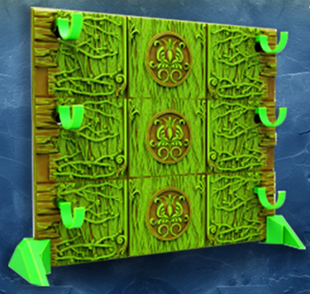 Game mat tube Stand Druid