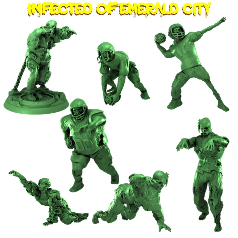 Sci fi Infected miniature set
