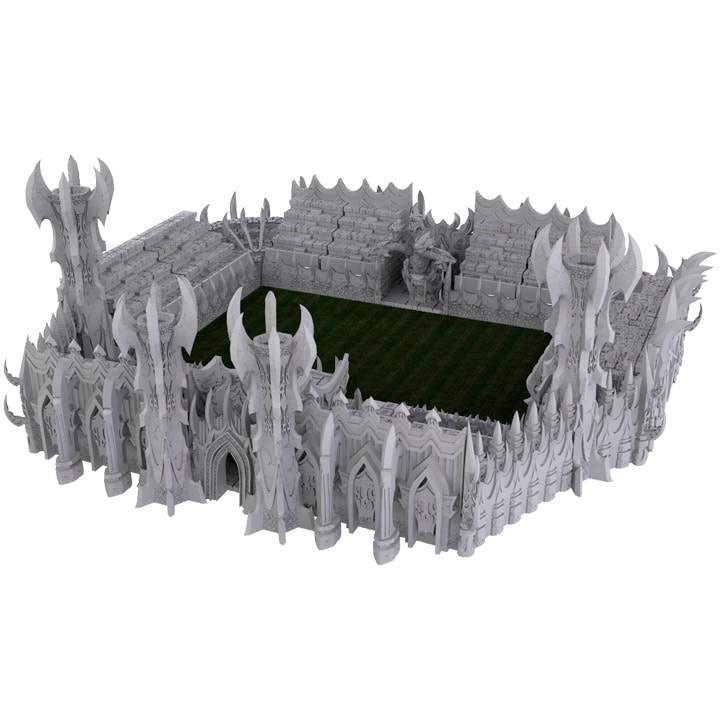 Dark Elf Fantasy Football Stadium