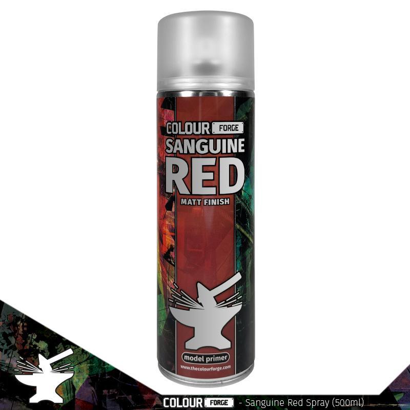 Colour Forge Sanguine Red spray