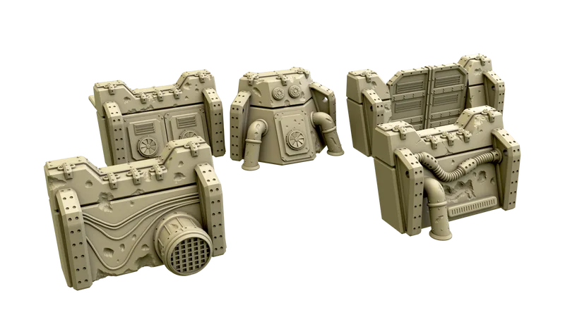 Sci Fi Defence Walls 8mm/10mm