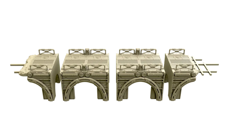 Sci-Fi Bridge 28mm