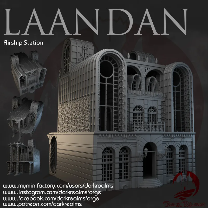 Laandan Steamtown Airship Station