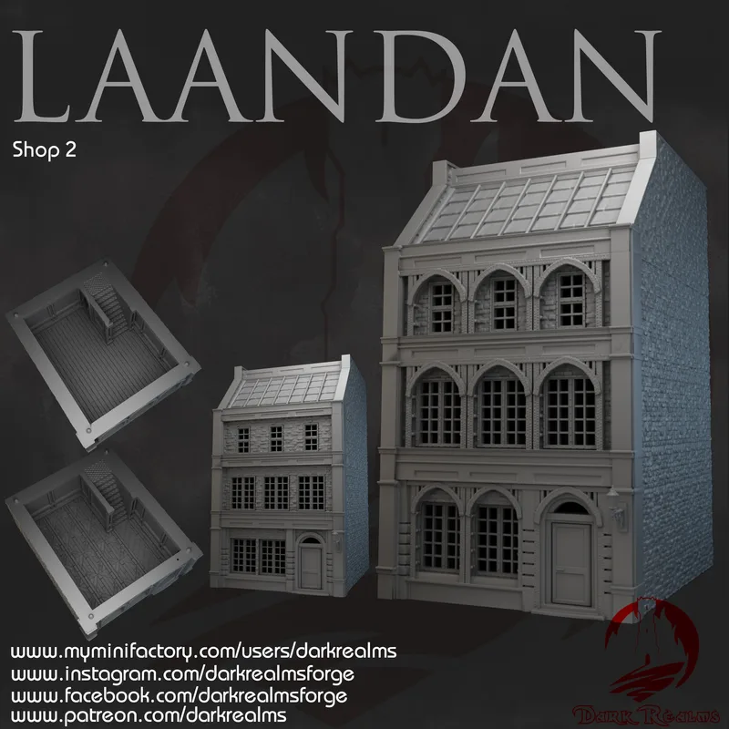 Laandan Steamtown Shop 2 10mm