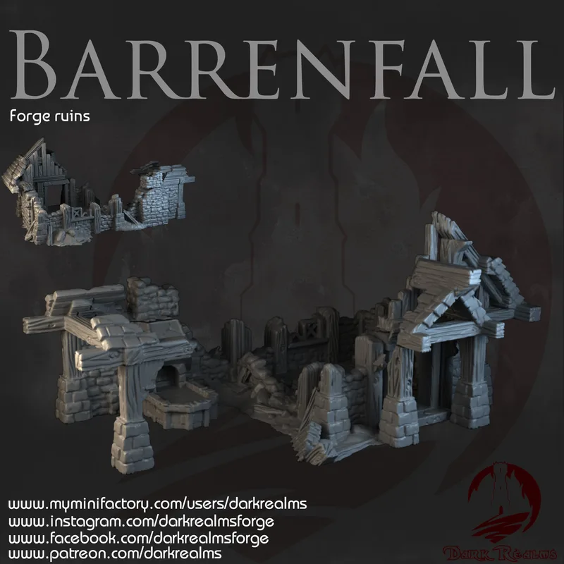 Barrenfall Forge Ruins 10mm