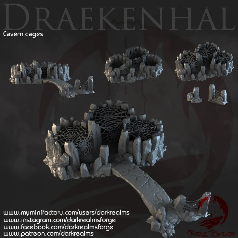 Draekenhal Cages 10mm