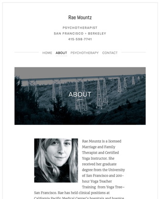 Image of Web site we made