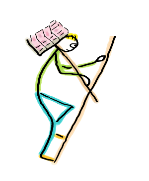 Hod Carrier Stickman shows a hoddie carrying a hod full of bricks up a ladder. Also referred to as Mason Tenders or Mason Laborers, this is a fun hand-drawn design celebrating this important part of the building and construction trade.