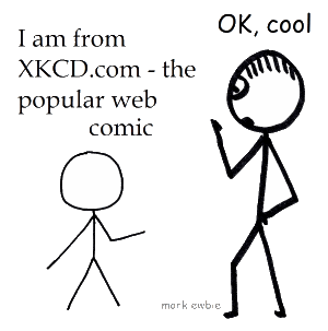 Mark Ewbie stickman meets XKCD.com version