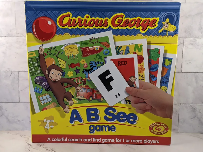 Curious George A B See Game