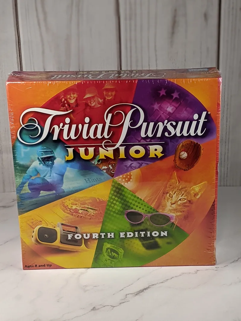 Trivial Pursuit Junior Fourth Edition Vintage 1996