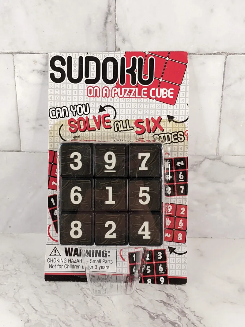 Sudoku On A Puzzle Cube