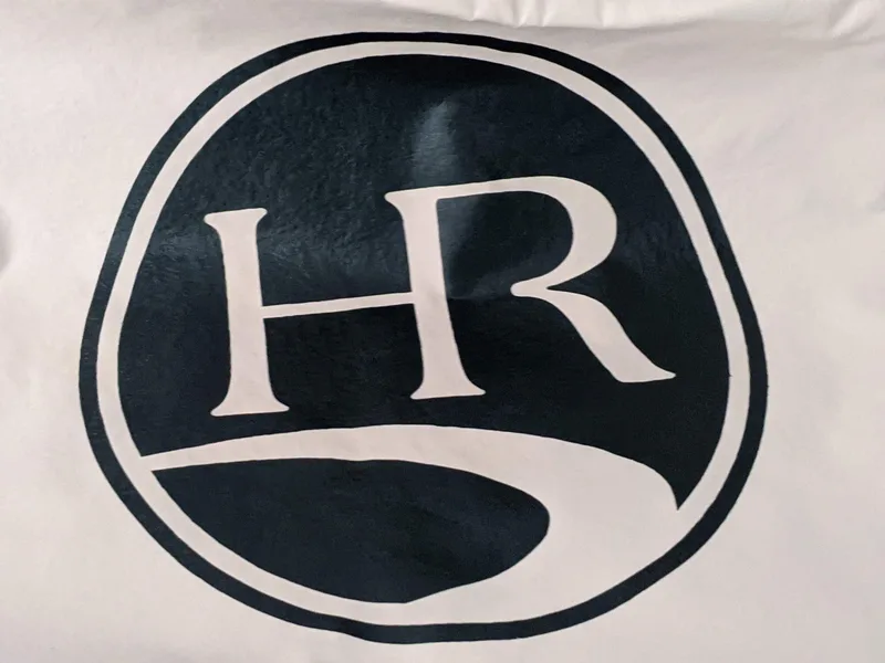 White Tire Cover Holiday Rambler Logo Fits 29IN Tire for RV Camper Stored Unused