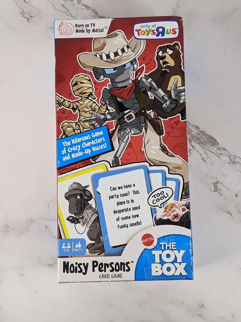 Noisy Persons Card Game - The Toy Box