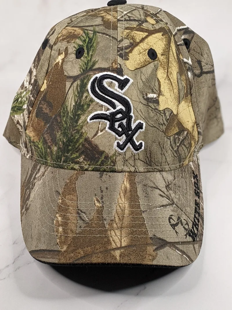 Chicago White Sox Cap Camo Fan Favorite Adjustable Baseball Hat Camouflage