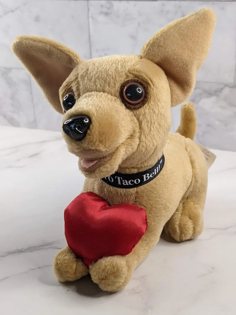 Vintage Taco Bell Dog Stuffed Animal