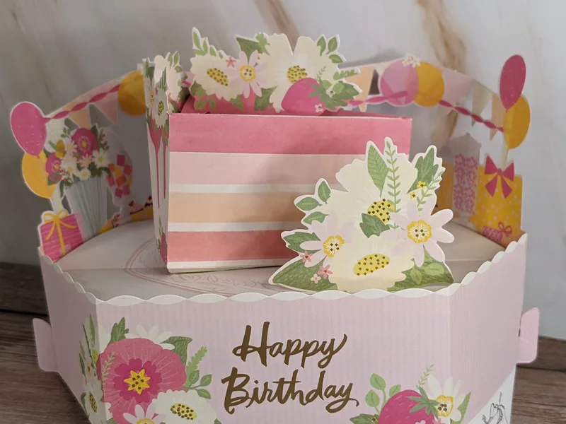 Birthday Celebration Pop-Up Card