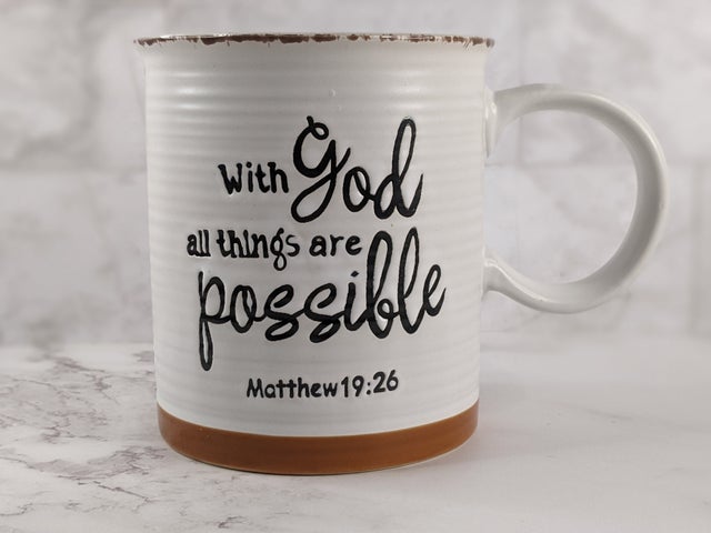 Shop the Christian Scripture Gifts Category for With God All Things Are Possible Gifts