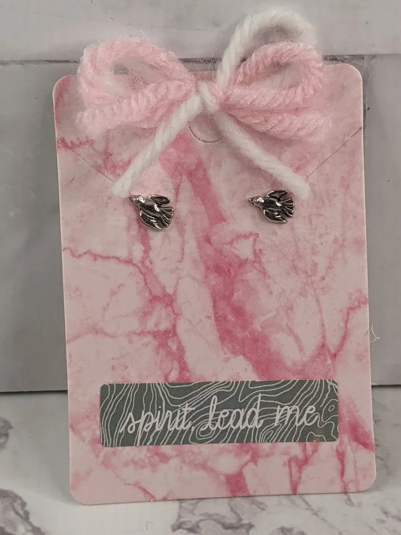 Spirit Lead Me Dove Earrings