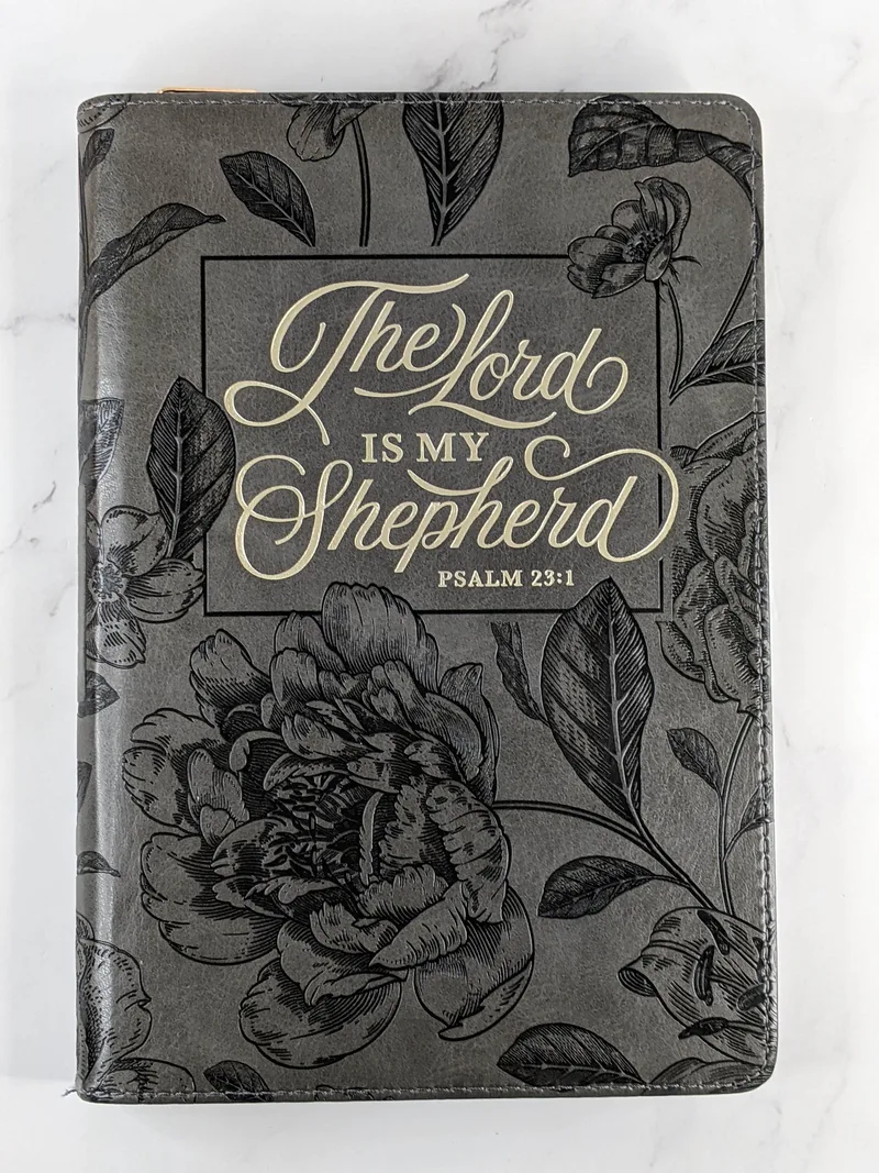 The Lord is My Shepherd Zippered Journal