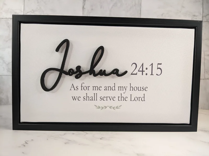 Joshua Wall Sign