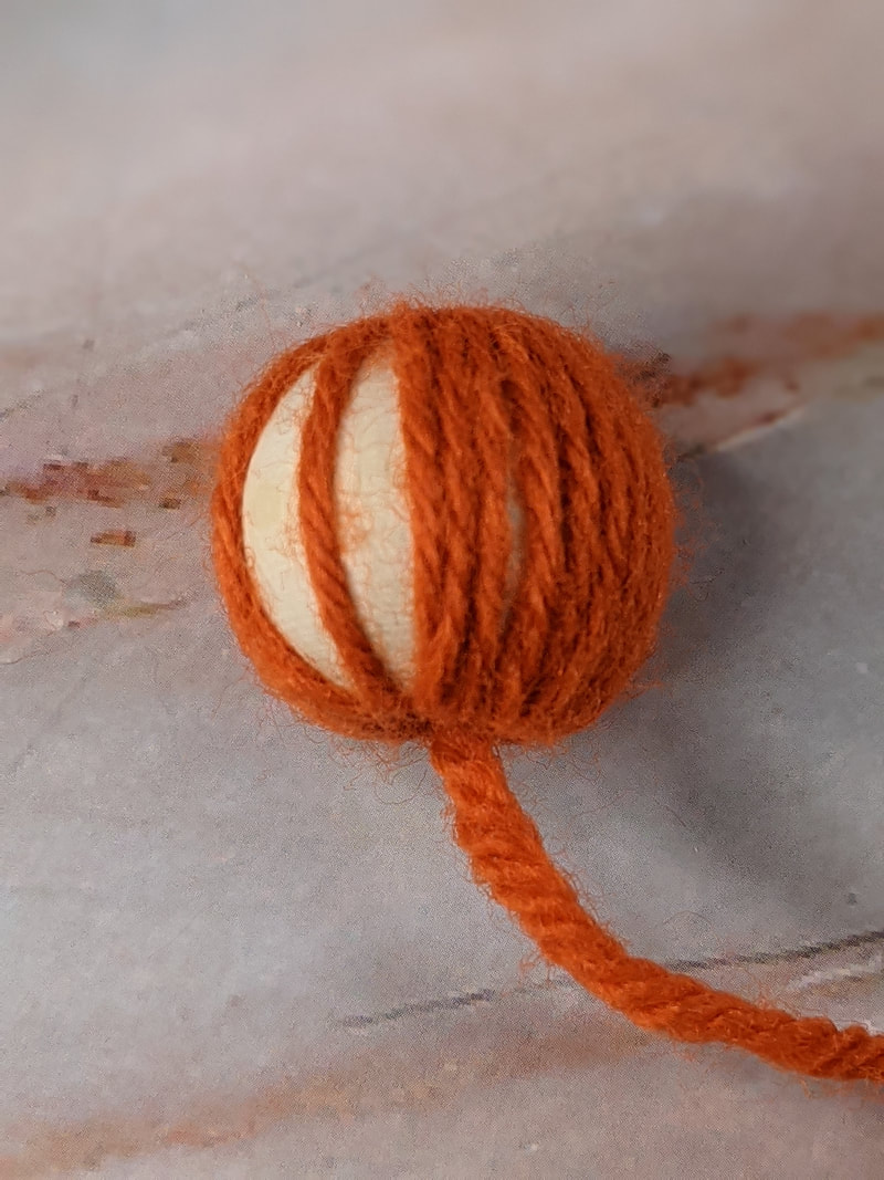 Yarn Bead Project